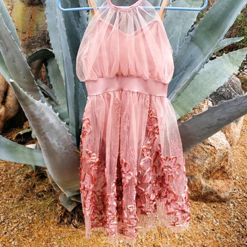 💌 Dusty Rose Teen Dance Costume